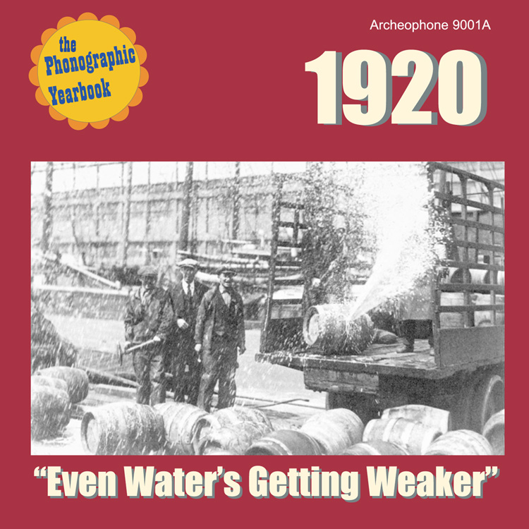 The Phonographic Yearbook 1920-Even Water's Getting Weaker (image for) The Phonographic Yearbook 1920-Even Water's Getting Weaker