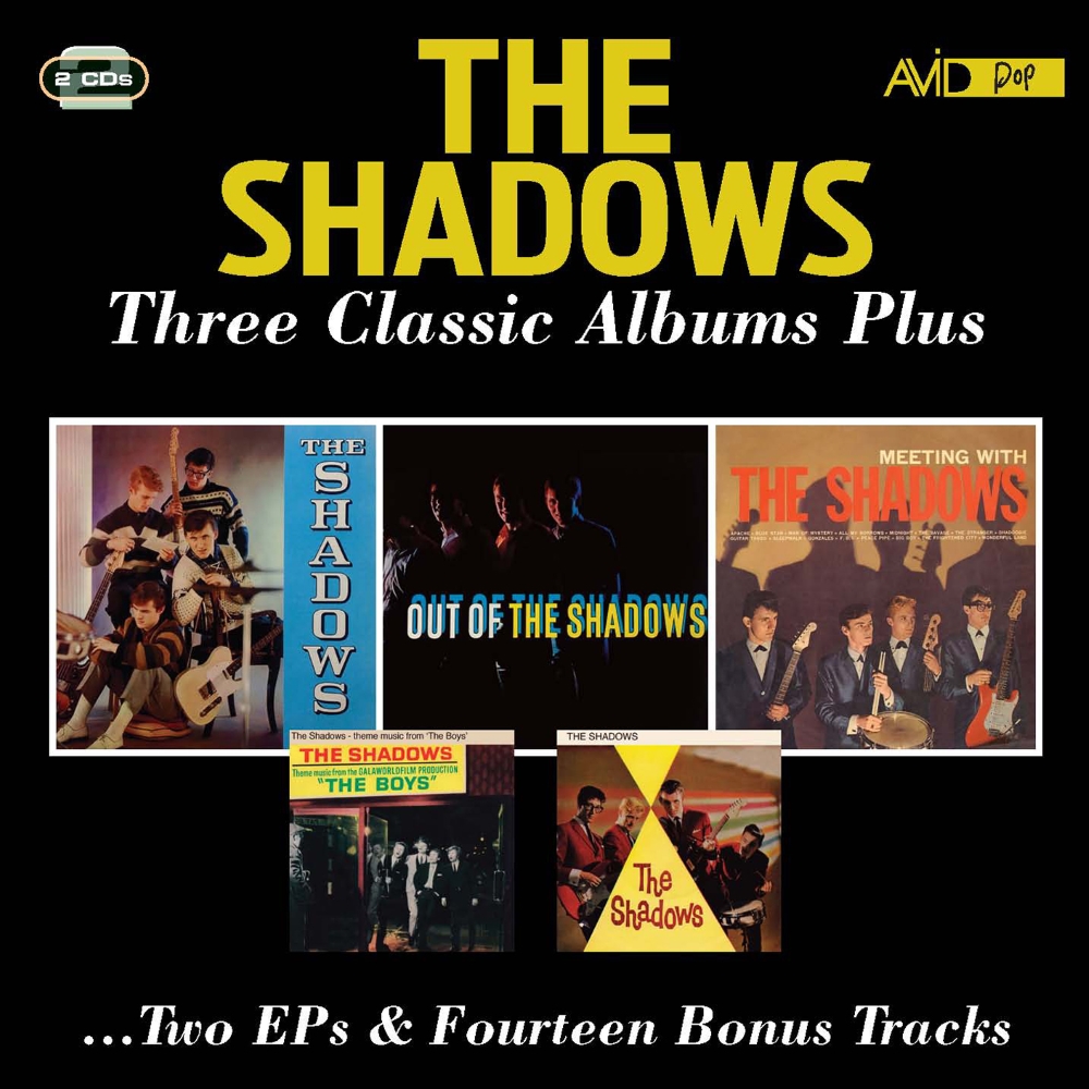 (image for) Three Classic Albums Plus-The Shadows / Out Of The Shadows / Meeting With The Shadows / The Boys (EP) / The Shadows (EP) (2 CD)