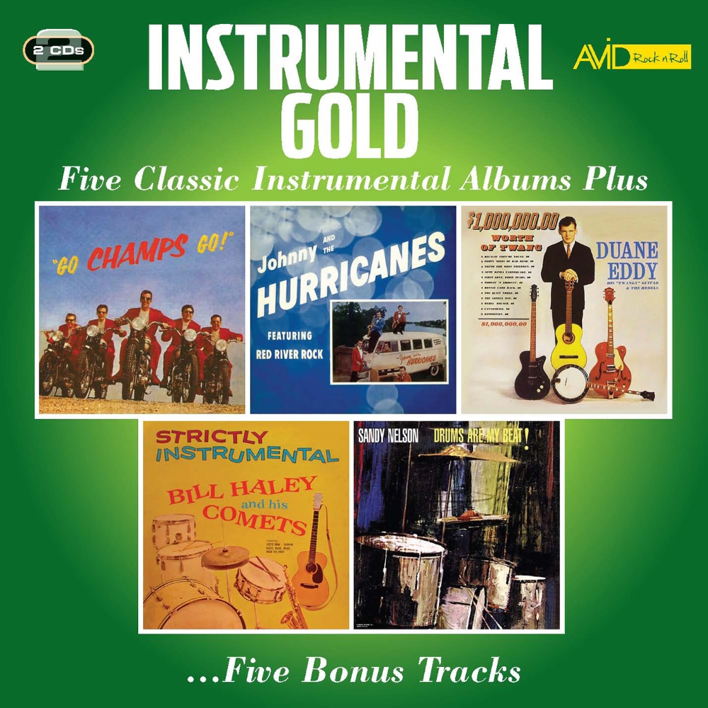 (image for) Instrumental Gold-Five Classic Instrumental Albums Plus 5 Bonus Tracks (2 CD)