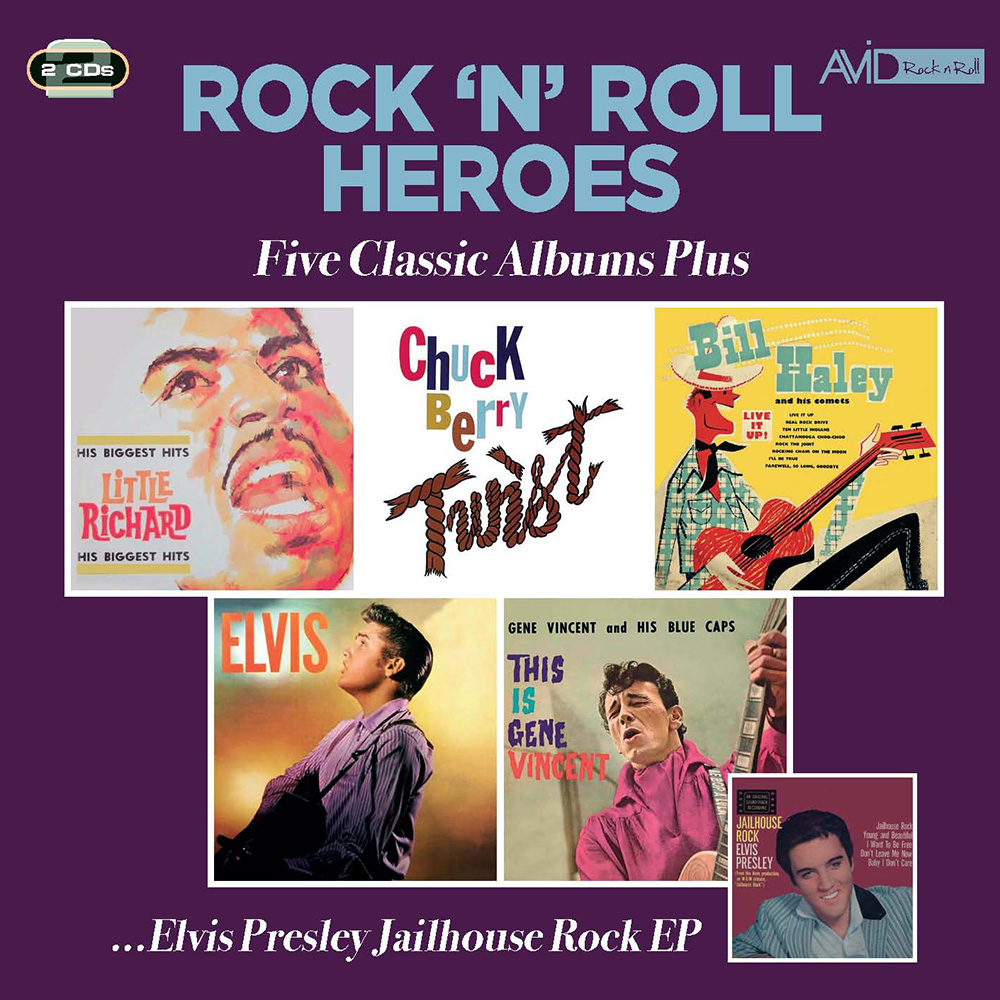 (image for) Rock 'N' Roll Heroes: Five Classic Albums Plus ...Elvis Presley Jailhouse Rock EP