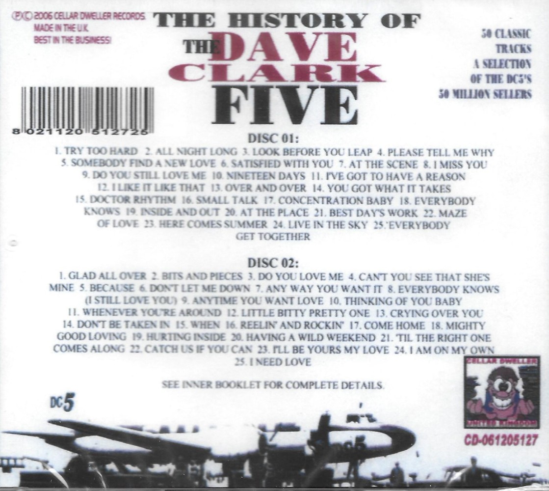 (image for) History of the Dave Clark Five (2 CD)