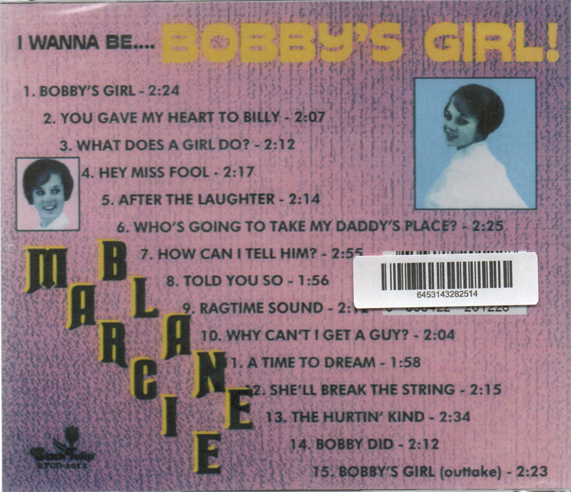 (image for) I Wanna Be... Bobby's Girl