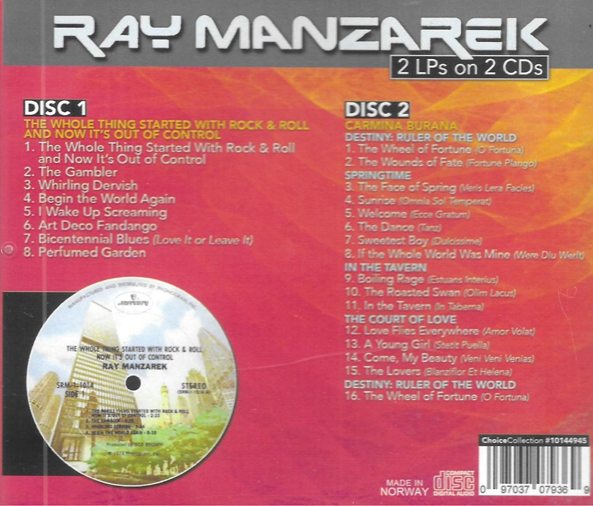 (image for) 2 LPs on 2 CDs