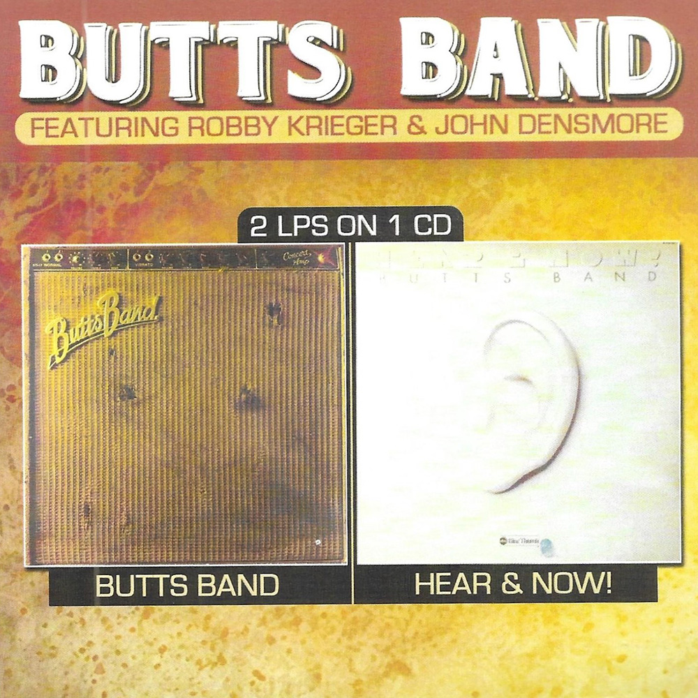 2 LPs on 1 CD-Butts Band & Here & Now! (image for) 2 LPs on 1 CD-Butts Band & Here & Now!