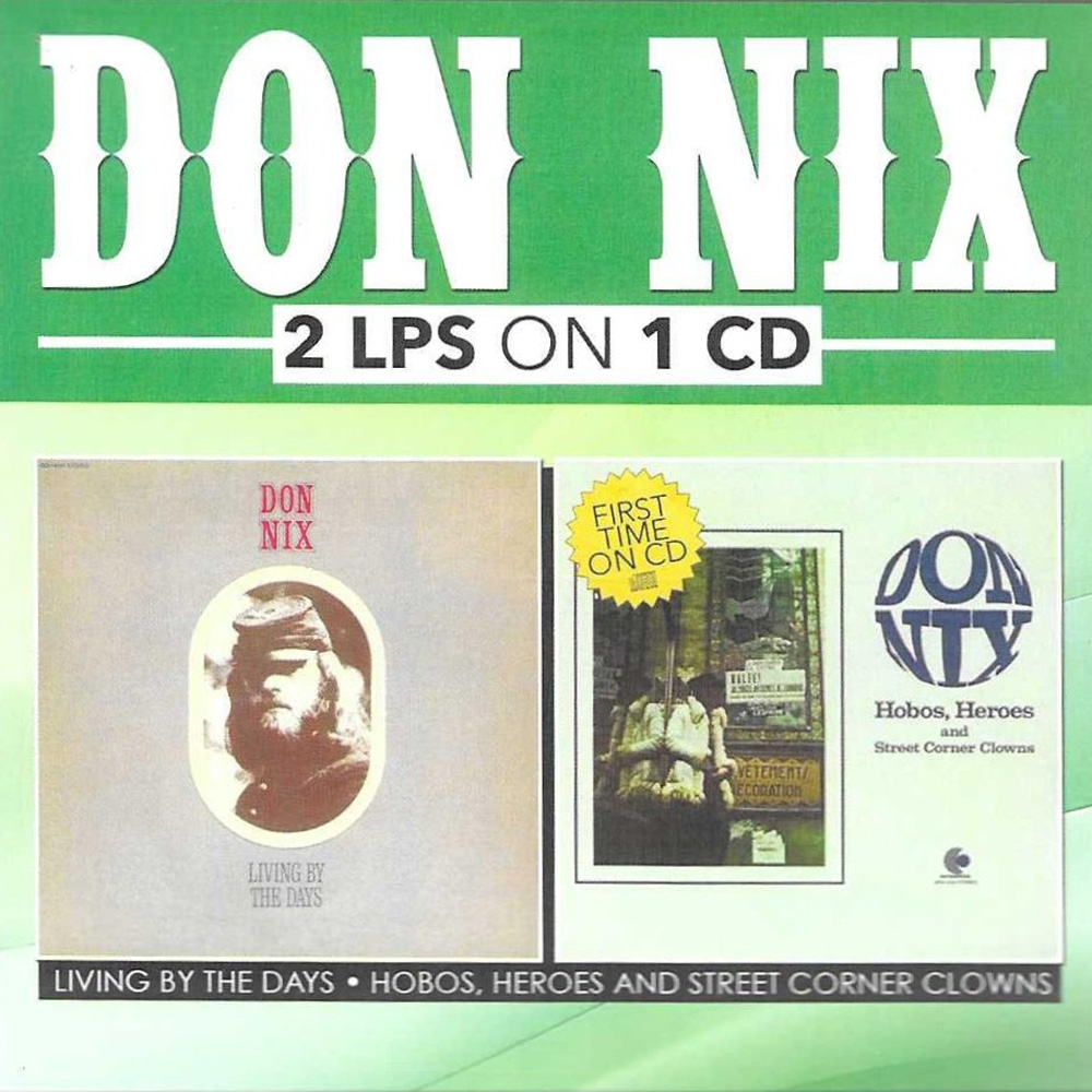 2 LPs on 1 CD-Living By The Days-Hobos, Heroes & Street Corner (image for) 2 LPs on 1 CD-Living By The Days-Hobos, Heroes & Street Corner