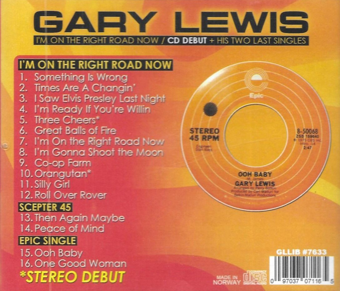 (image for) I'm On The Right Road Now-CD Debut + His Two Last Singles