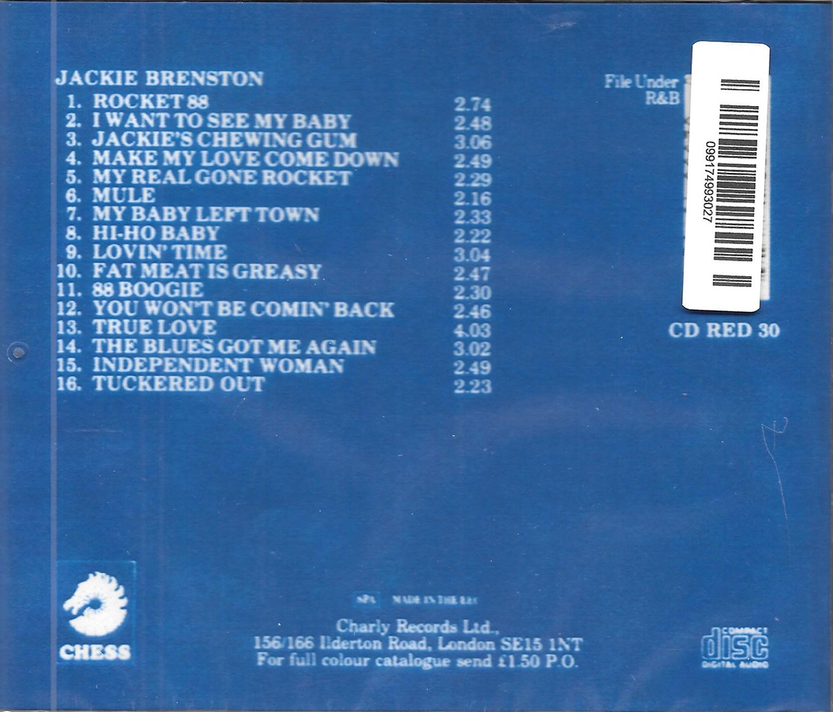 (image for) Rocket 88-Best of Jackie Brenston