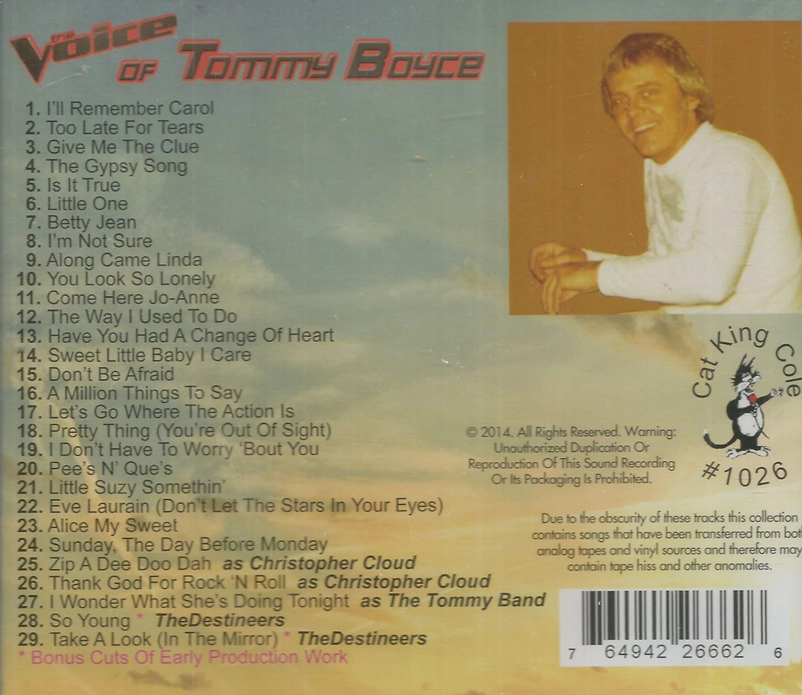 (image for) Voice Of Tommy Boyce