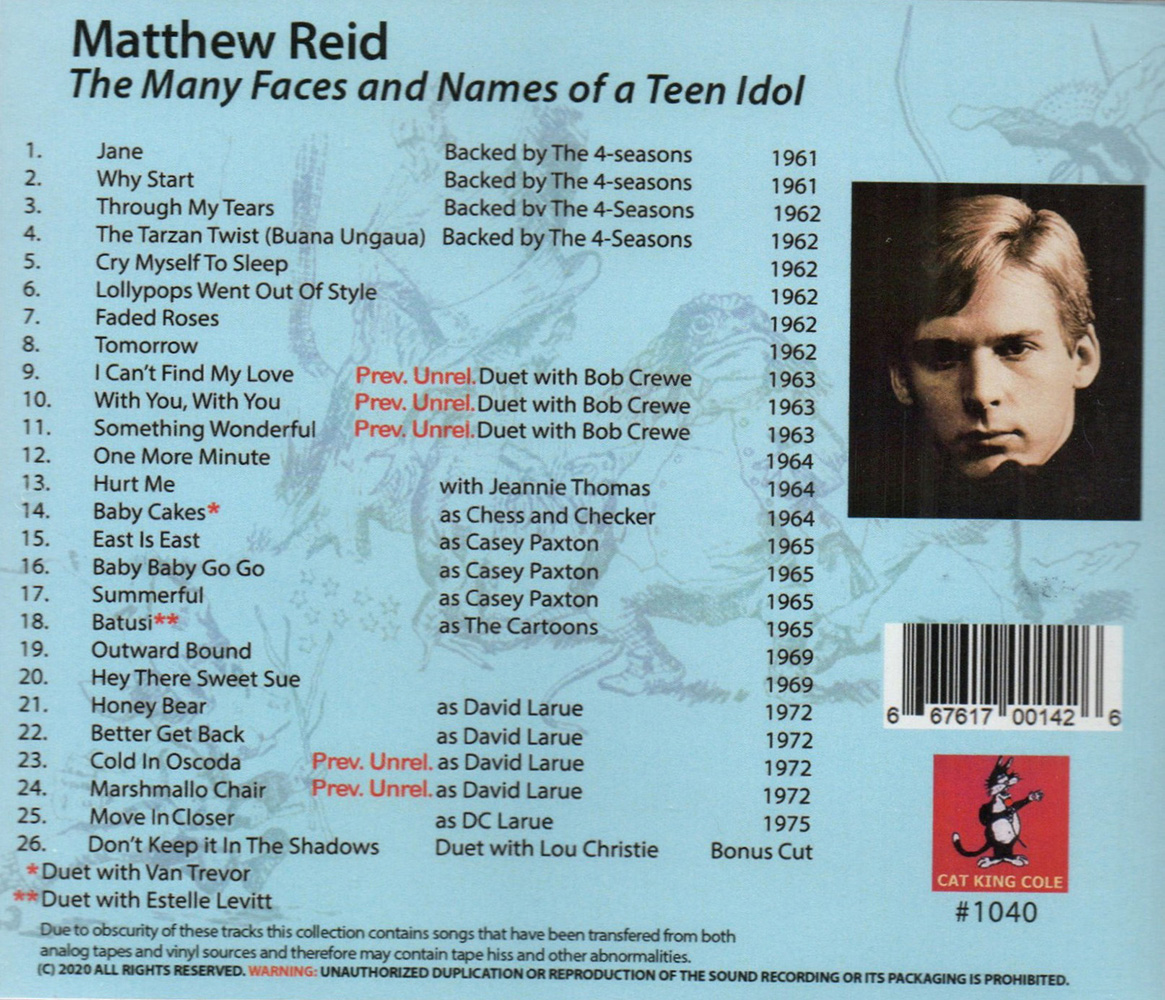 (image for) Many Faces And Names Of A Teen Idol