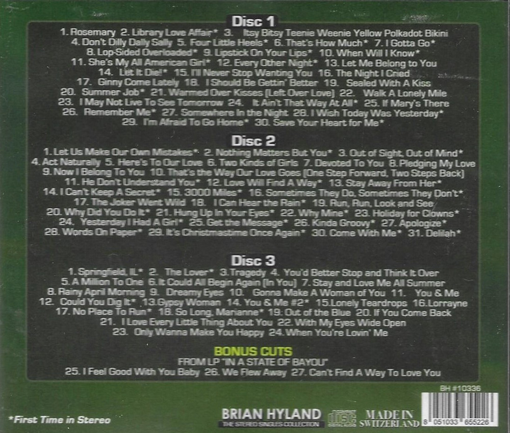(image for) The Stereo Singles Collection-44 Stereo Debuts + Many Rarities (3 CD)
