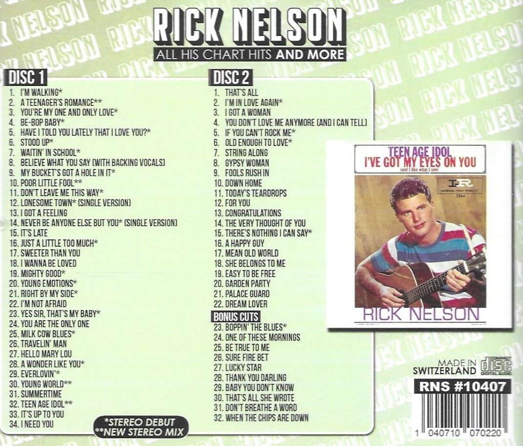 (image for) All His Chart Hits & More - 100% Stereo (2 CD)