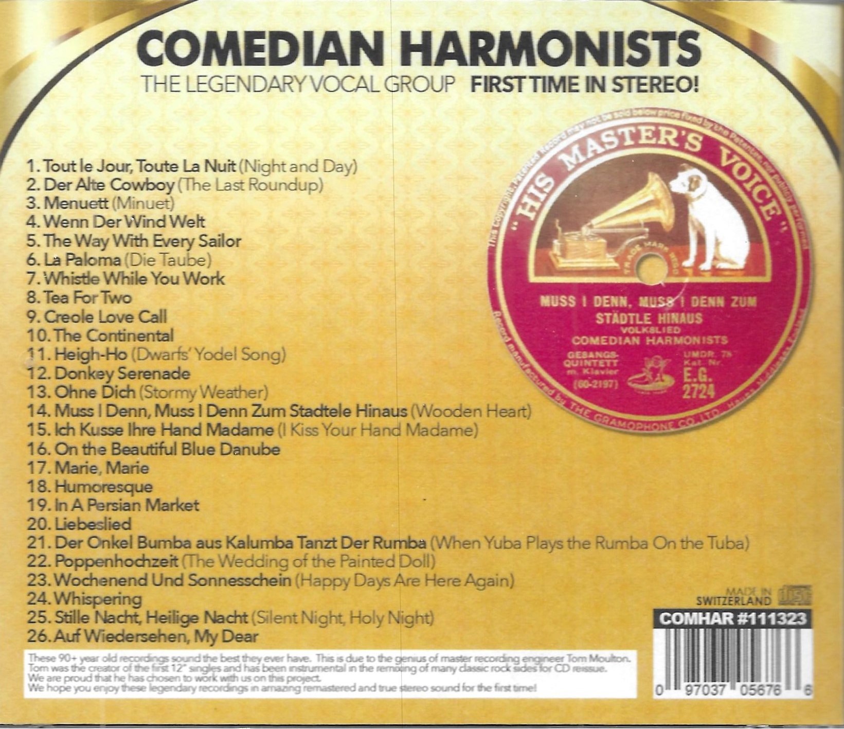(image for) Legendary Vocal Groups-First Time In Stereo