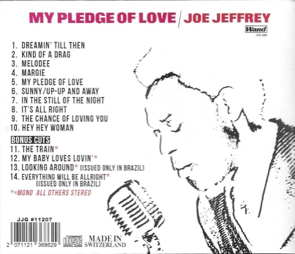 (image for) My Pledge Of Love-Joe Jeffrey
