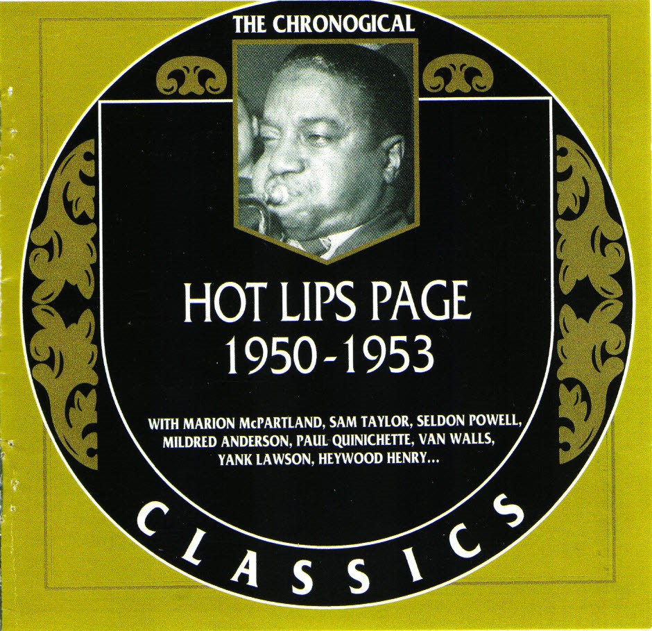 The Chronological Hot Lips Page-1950-1953 (image for) The Chronological Hot Lips Page-1950-1953