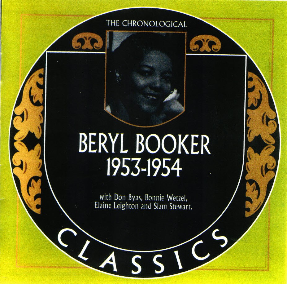 The Chronological Beryl Booker-1953-1954 (image for) The Chronological Beryl Booker-1953-1954