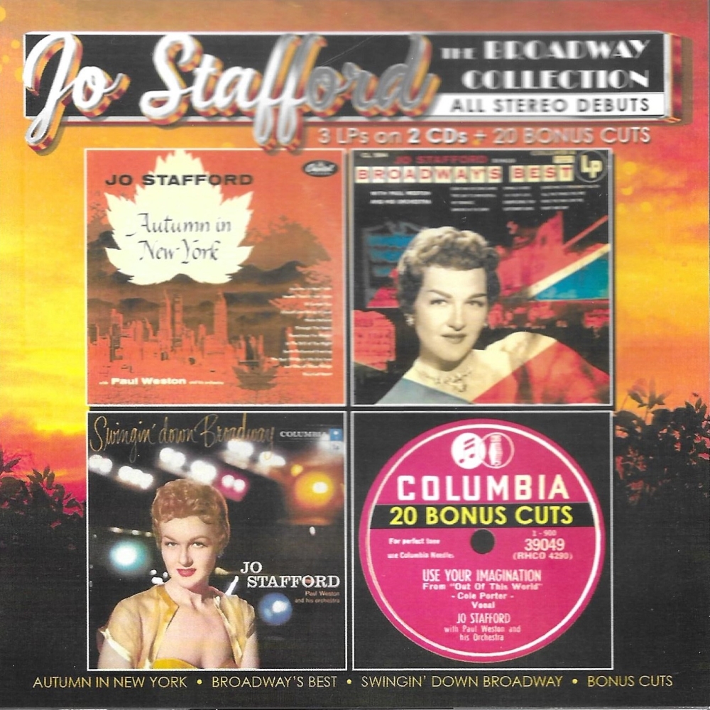 Broadway Collection-All Stereo Debuts-3 LPs on 2 CDs + 20 Bonus Cuts (2 CD) (image for) Broadway Collection-All Stereo Debuts-3 LPs on 2 CDs + 20 Bonus Cuts (2 CD)