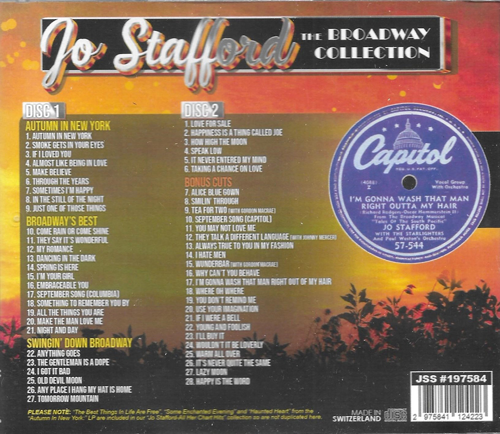(image for) Broadway Collection-All Stereo Debuts-3 LPs on 2 CDs + 20 Bonus Cuts (2 CD)