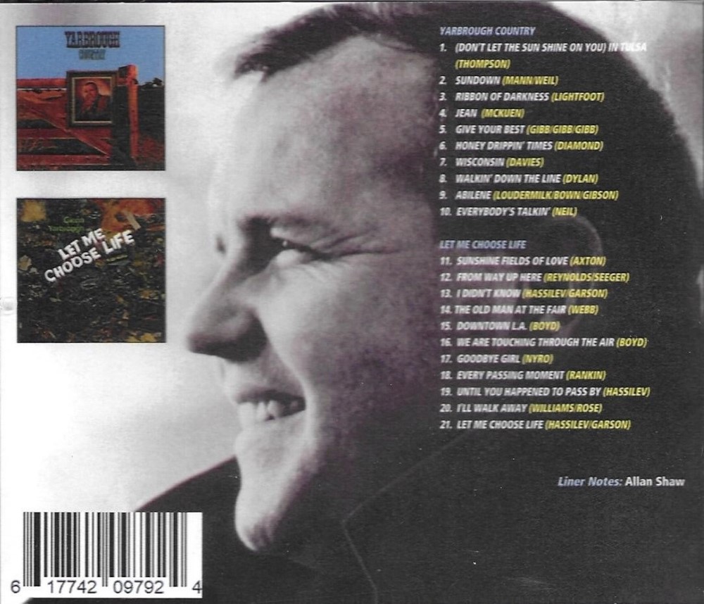 (image for) Yarbrough Country-Let Me Choose Life