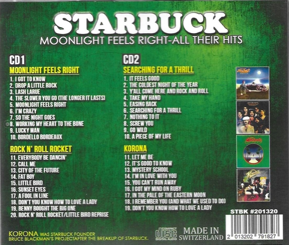 (image for) Moonlight Feels Right - All Their Hits-4 LPs on 2 CDs (2 CD)