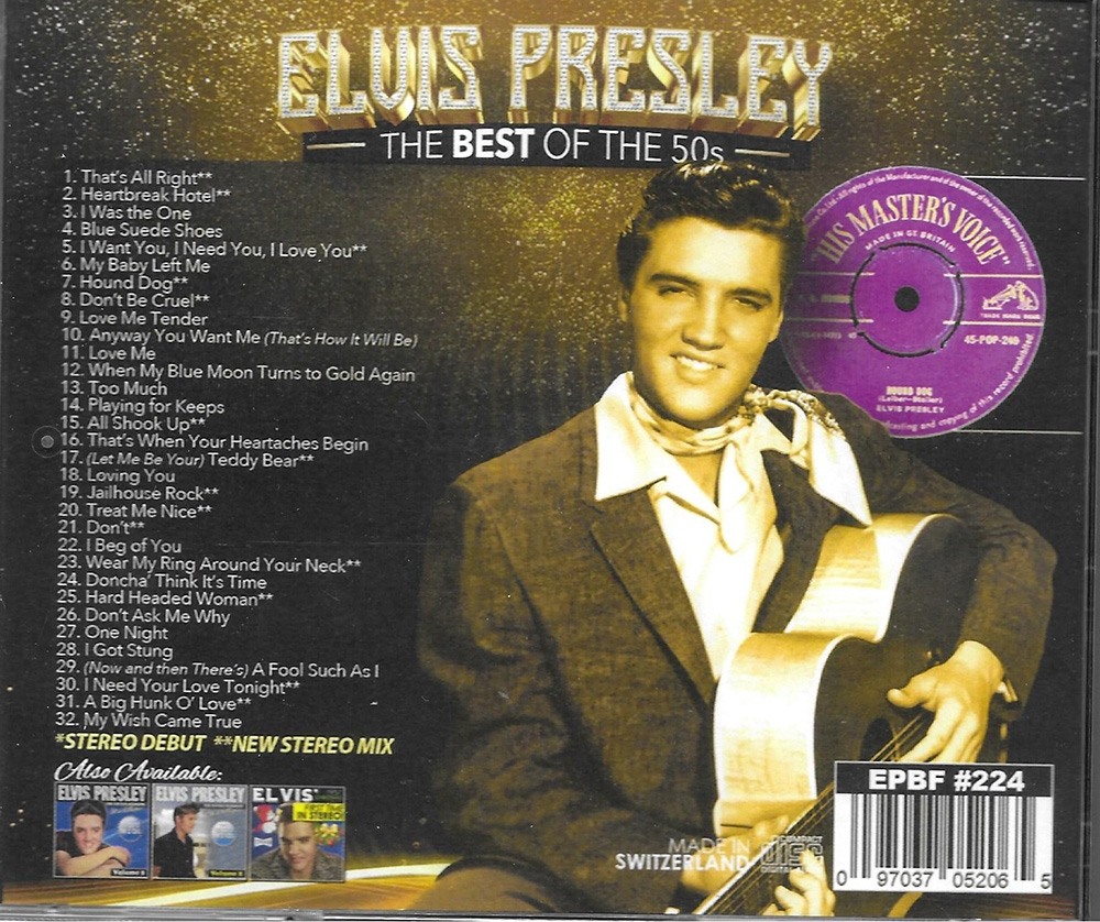 (image for) Best Of The 50s-32 Cuts-All 50s Originals-First Time 100% Stereo