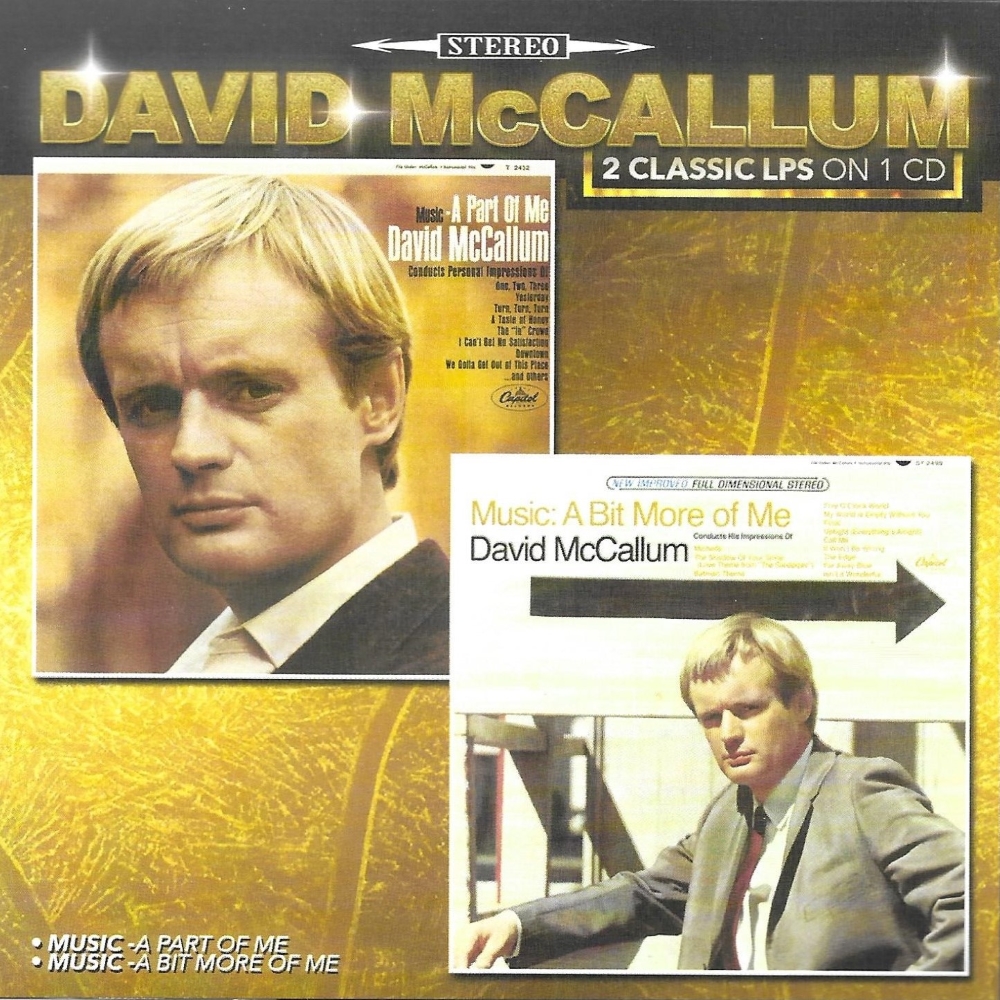 (image for) 2 LPs on 1 CD-Music-A Part Of Me-Music-A Bit More Of Me
