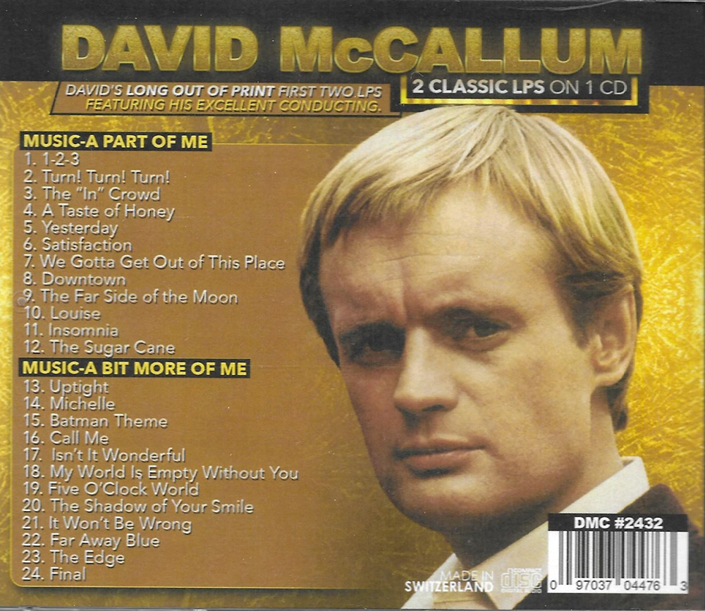 (image for) 2 LPs on 1 CD-Music-A Part Of Me-Music-A Bit More Of Me