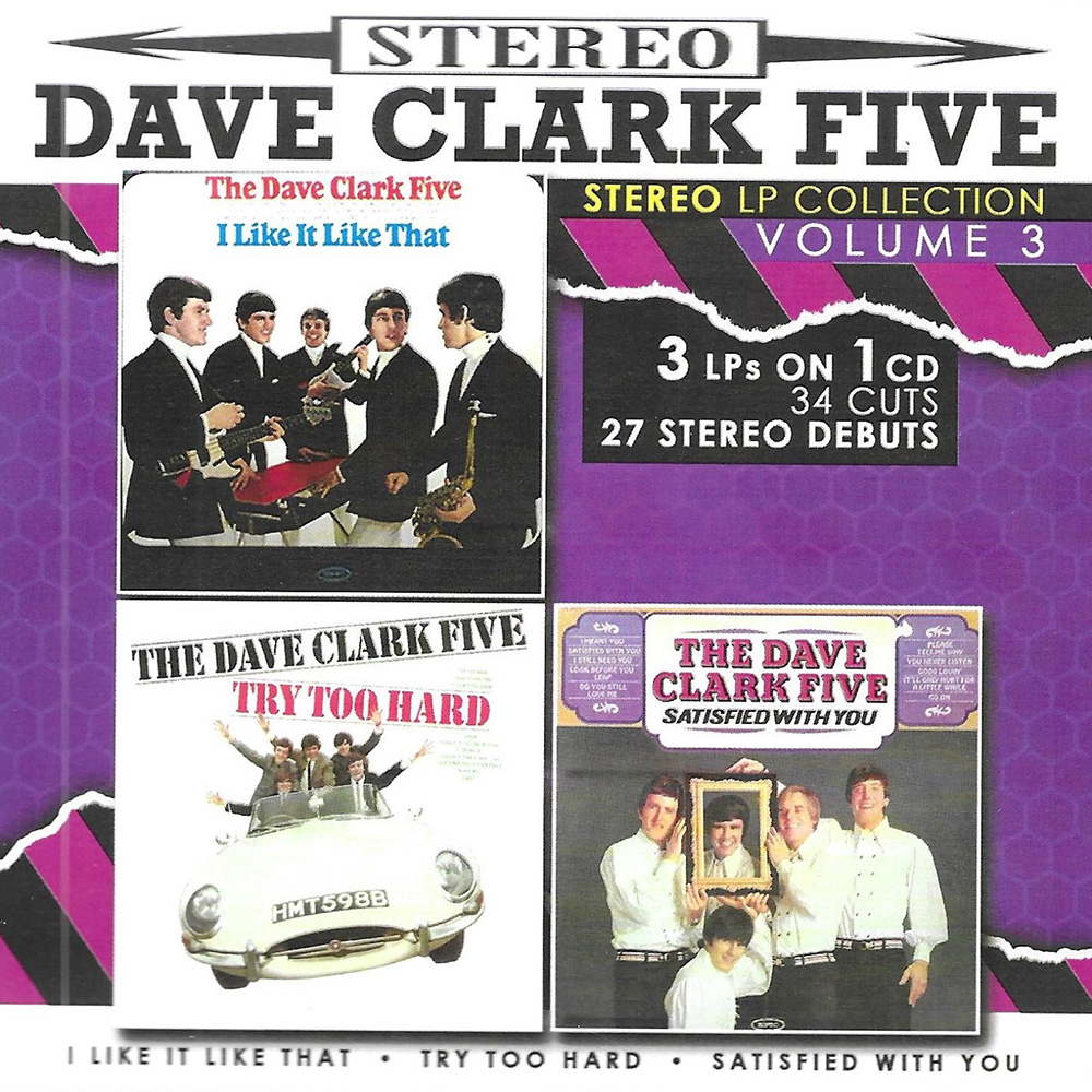 (image for) Stereo LP Collection, Vol. 3-3 LPs on 1 CD-34 Cuts-27 Stereo Debuts