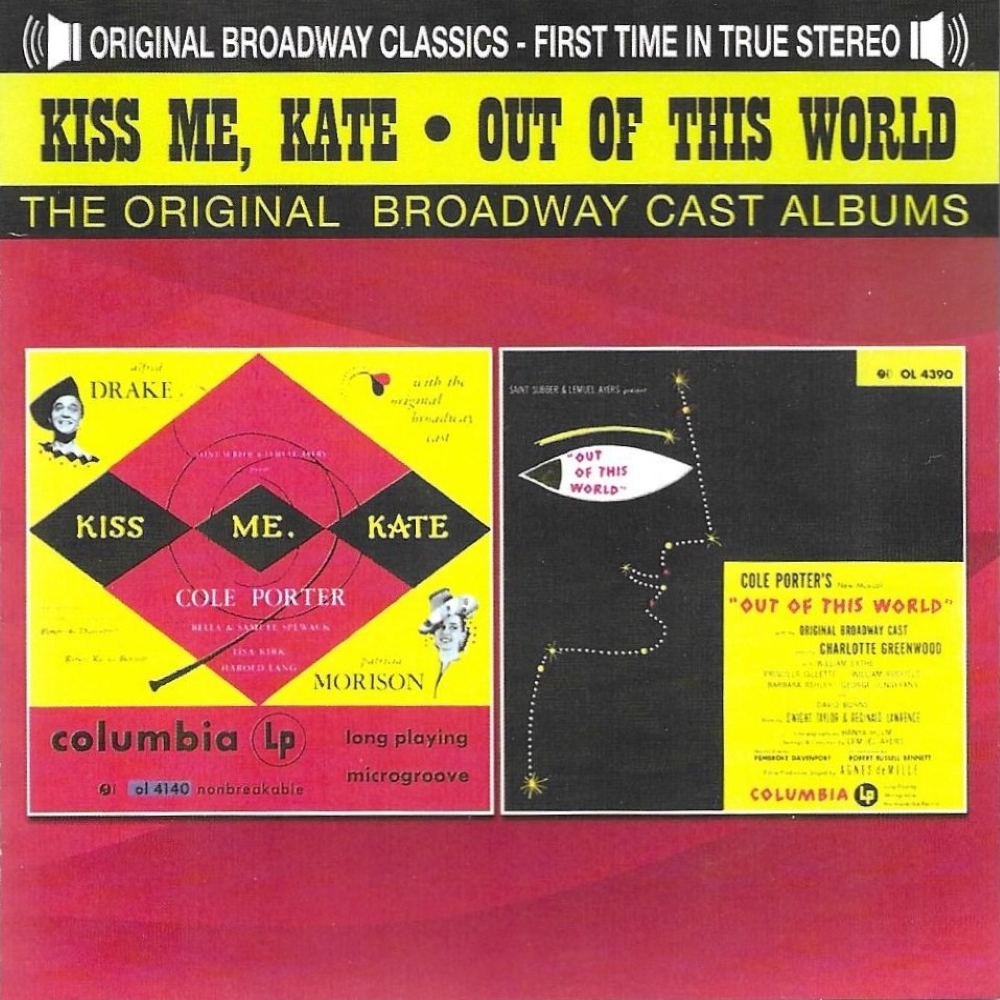 (image for) The Original Broadway Cast Albums - Kiss Me, Kate & Out Of This World