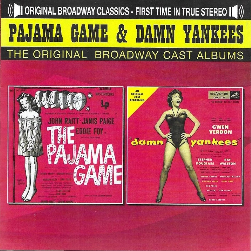 Pajama Game & Damn Yankees - First Time In Stereo (2 CD) (image for) Pajama Game & Damn Yankees - First Time In Stereo (2 CD)