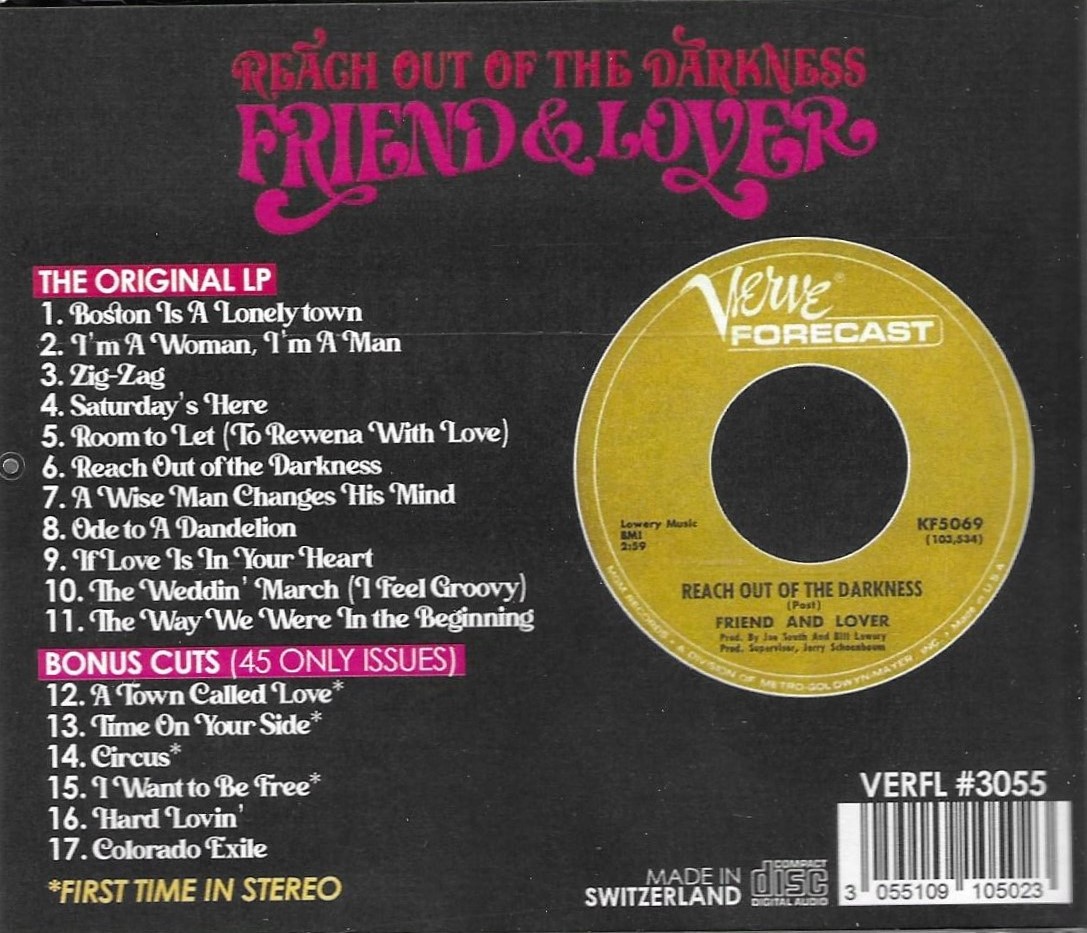 (image for) Reach Out Of The Darkness - Plus 6 Bonus Cuts