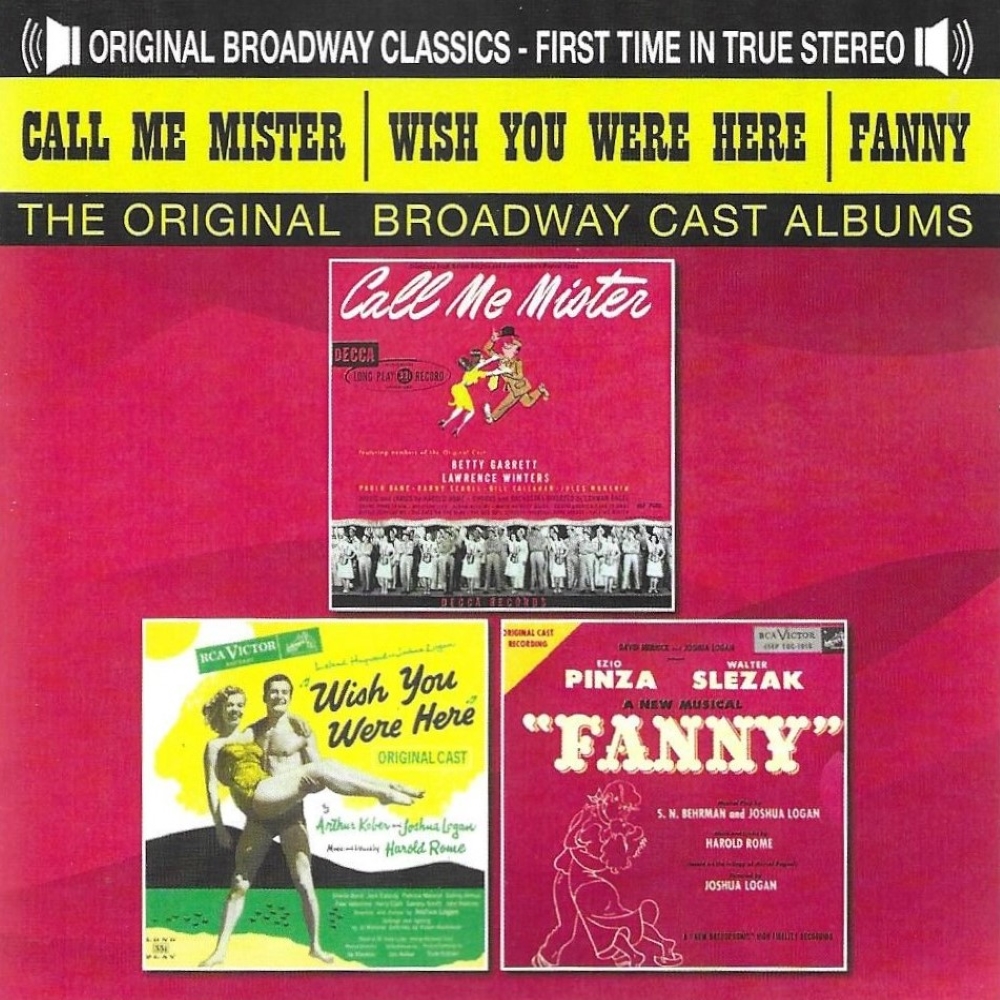 Call Me Mister, Wish You Were Here & Fanny - First Time In Stereo (2 CD) (image for) Call Me Mister, Wish You Were Here & Fanny - First Time In Stereo (2 CD)