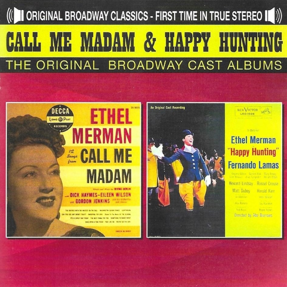Call Me Madam & Happy Hunting - Ethem Merman (2 CD) (image for) Call Me Madam & Happy Hunting - Ethem Merman (2 CD)