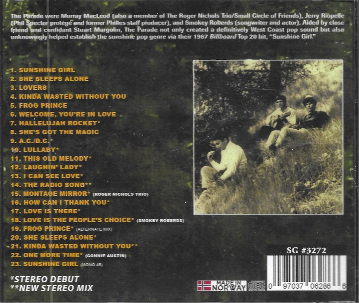 (image for) Sunshine Girl-The Complete Recordings-1st Time 100% Stereo