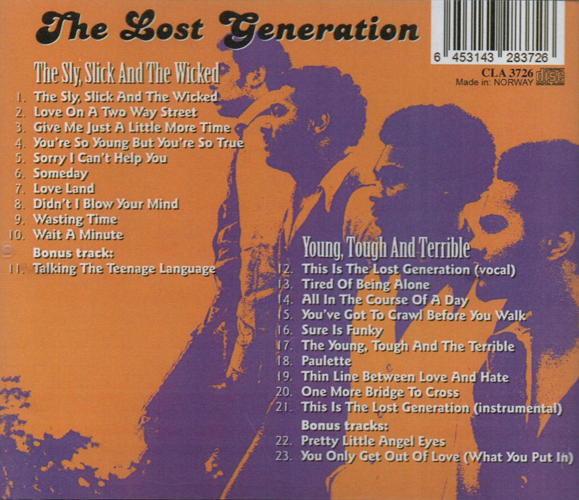 (image for) Sly, Slick and the Wicked / Young, Tough and Terrible... Plus