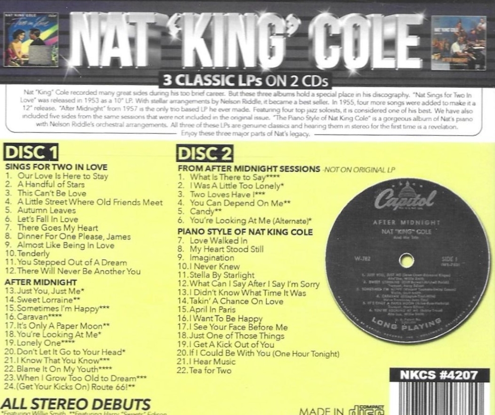 (image for) 3 Classic LPs on 2 CDs - First Time In Stereo (2 CD)
