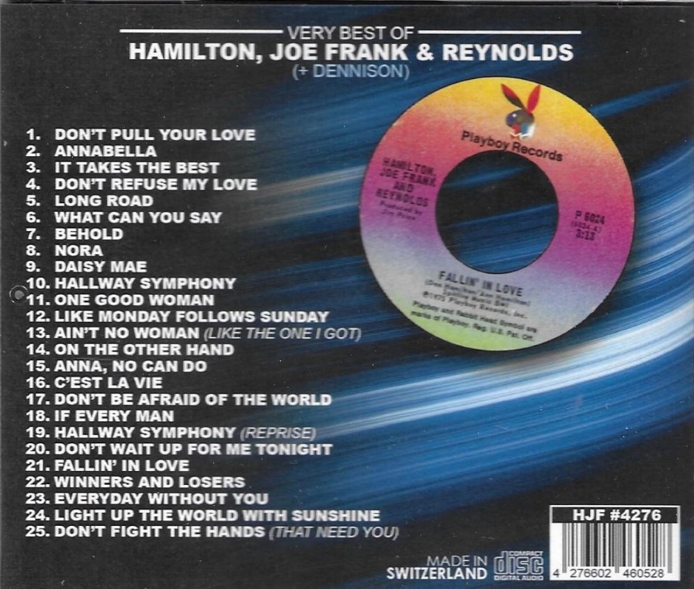 (image for) Very Best of Hamilton, Joe Frank & Reynolds (+ Dennison)