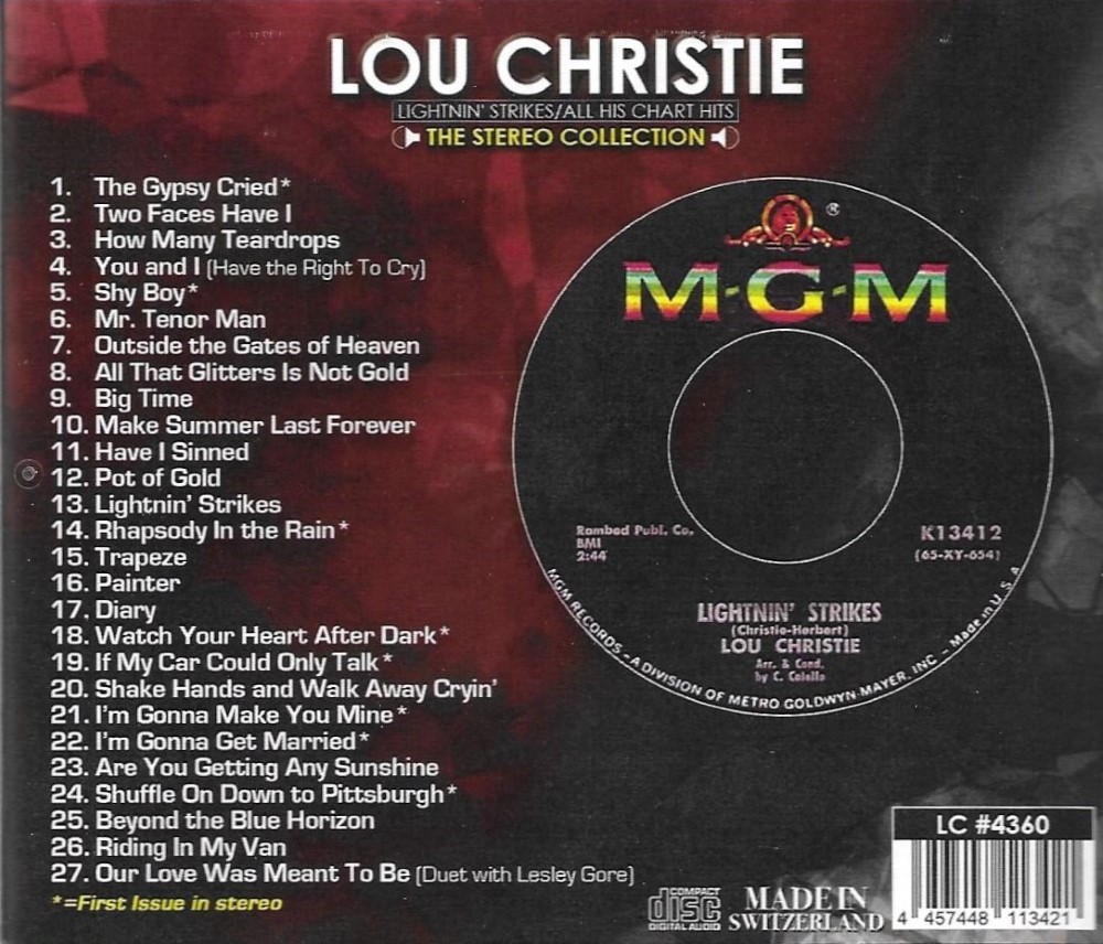 (image for) Lightning Strikes- All His Chart Hits Featuring 8 Stereo Debuts!