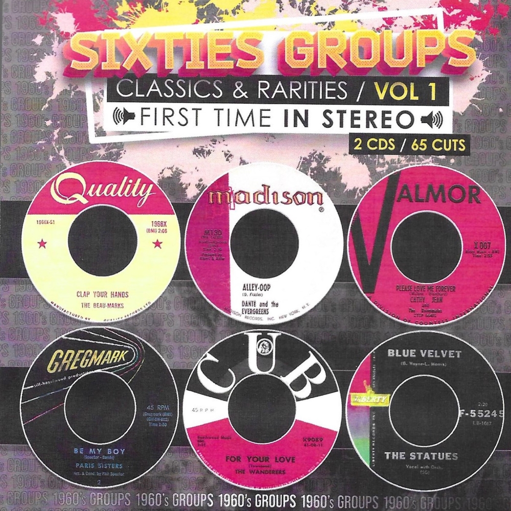Sixties Groups-Classics & Rarities, Vol. 1 (2 CD) (image for) Sixties Groups-Classics & Rarities, Vol. 1 (2 CD)