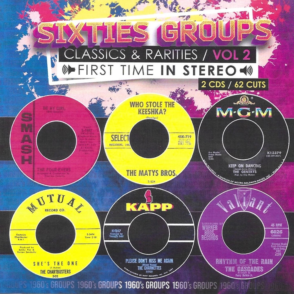 Sixties Groups-Classics & Rarities, Vol. 2 (2 CD) (image for) Sixties Groups-Classics & Rarities, Vol. 2 (2 CD)
