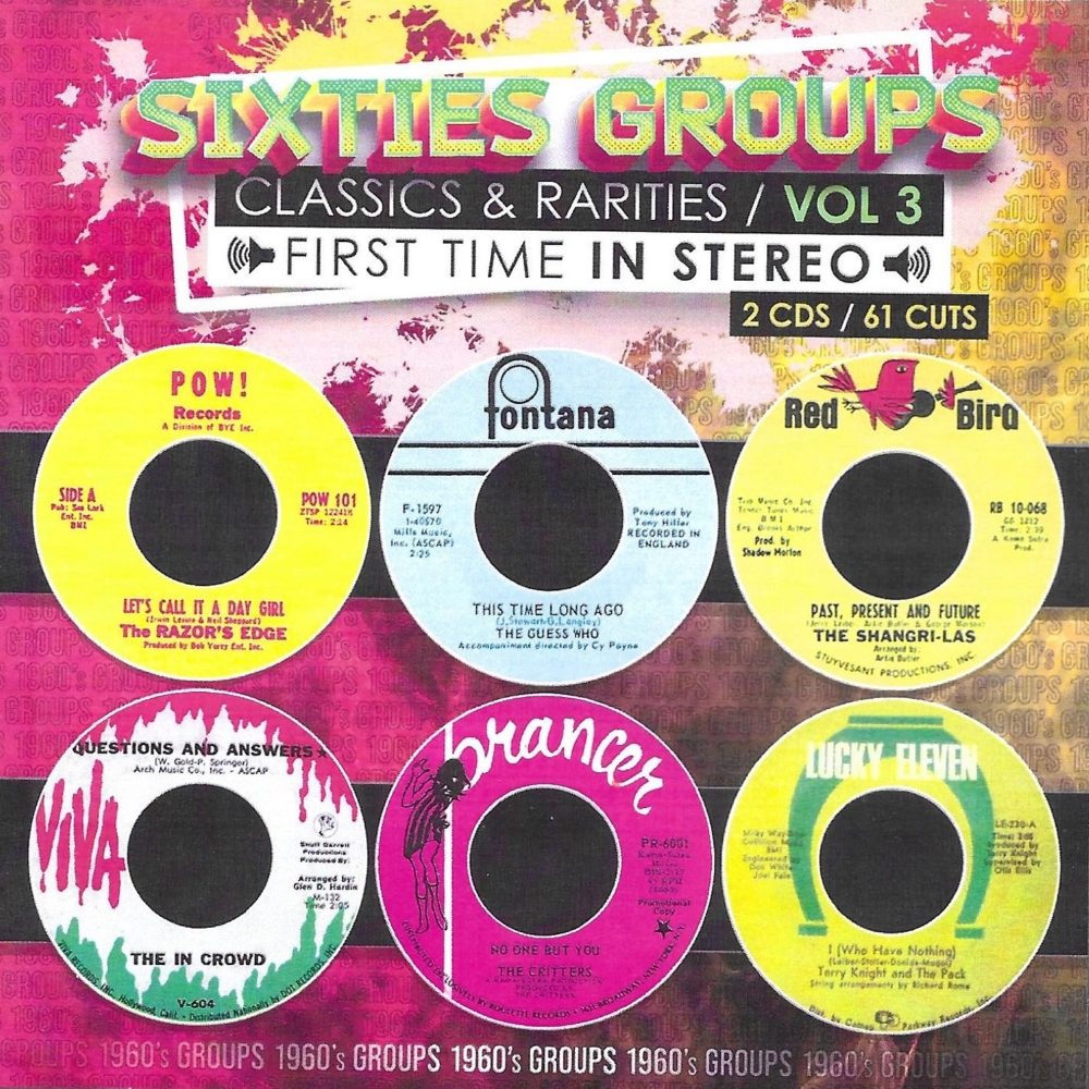 Sixties Groups-Classics & Rarities, Vol. 3 (2 CD) (image for) Sixties Groups-Classics & Rarities, Vol. 3 (2 CD)