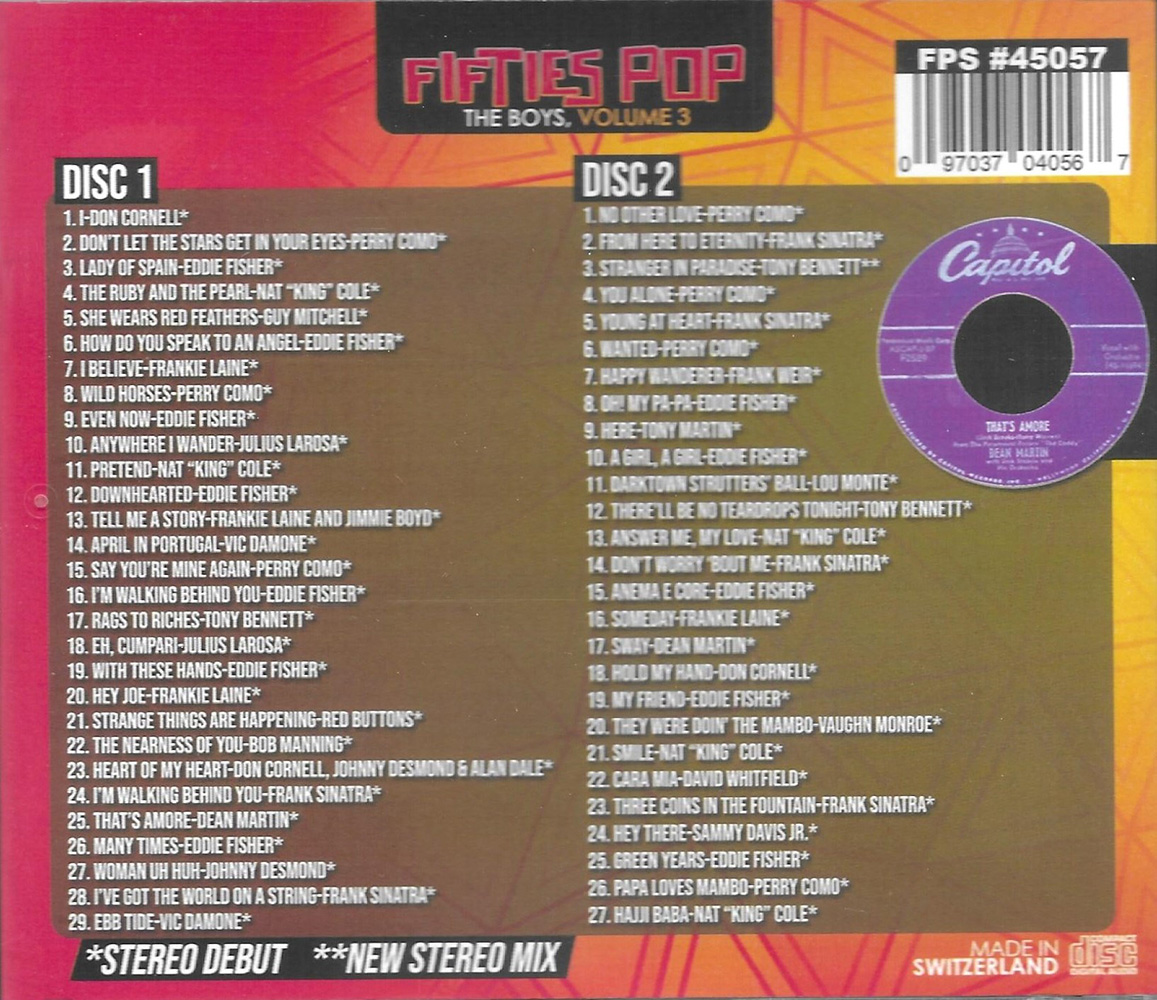 (image for) Fifties Pop- The Boys, Vol. 3 (2 CD)