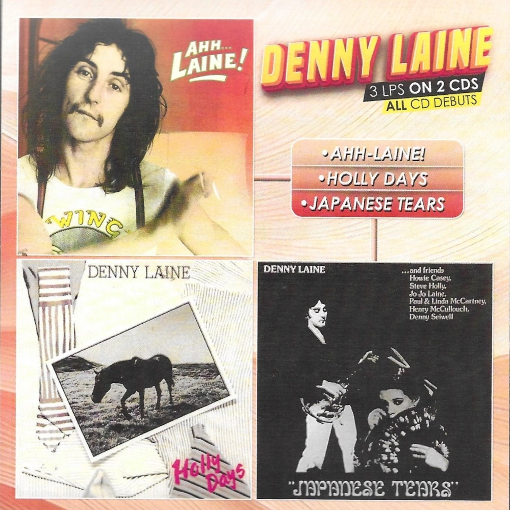(image for) 3 LPs on 2 CDs-All CD Debuts-Ahhh-Laine-Holly Days-Japanese Tears (2 CD)