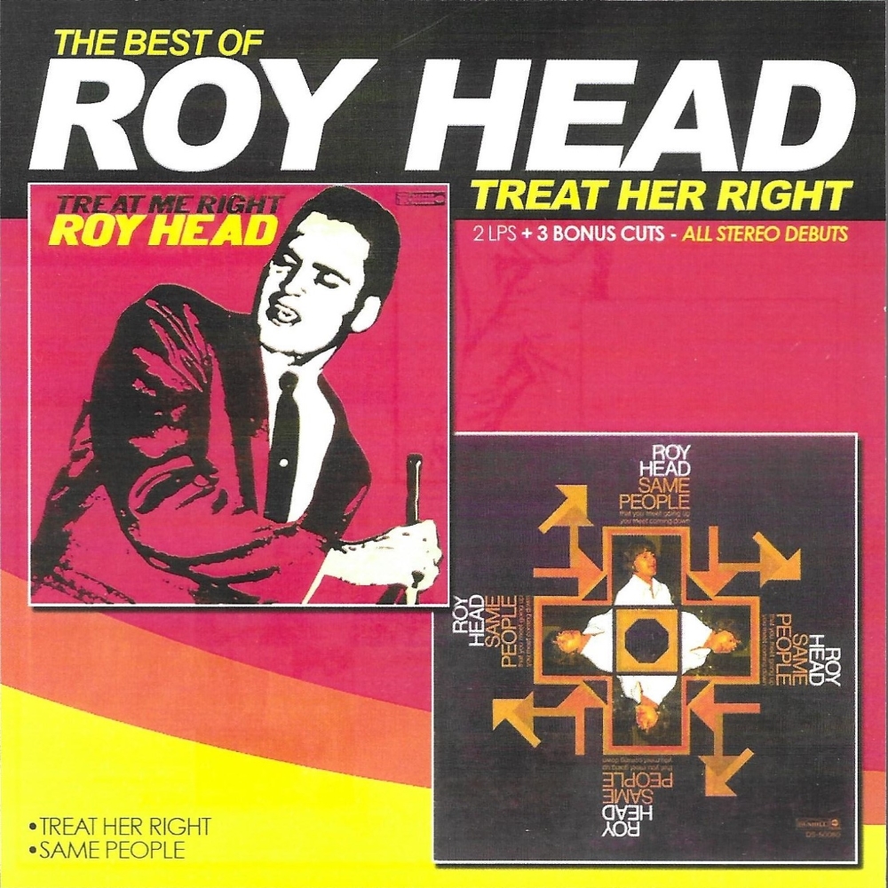 Treat Her Right- Best Of-2 LPs + 3 Bonus Cuts-All Stereo Debuts (image for) Treat Her Right- Best Of-2 LPs + 3 Bonus Cuts-All Stereo Debuts
