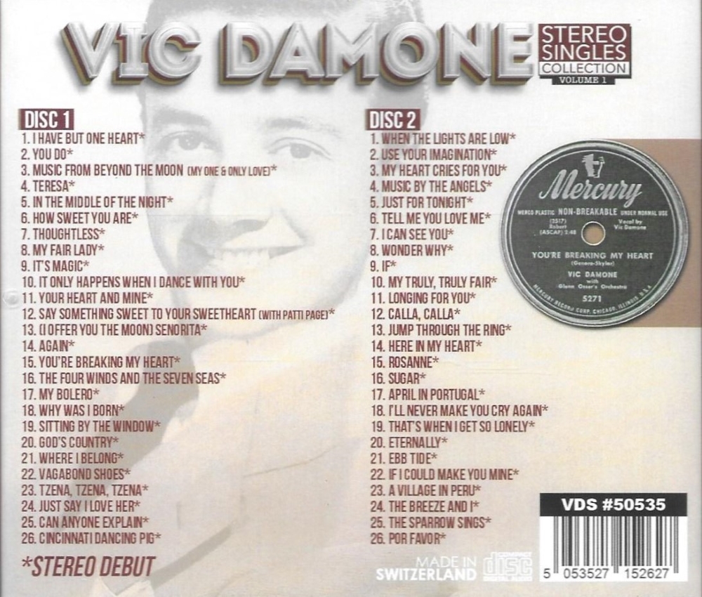 (image for) Stereo Singles Collection, Vol. 1 - First Time In Stereo - 52 Cuts (2 CD)