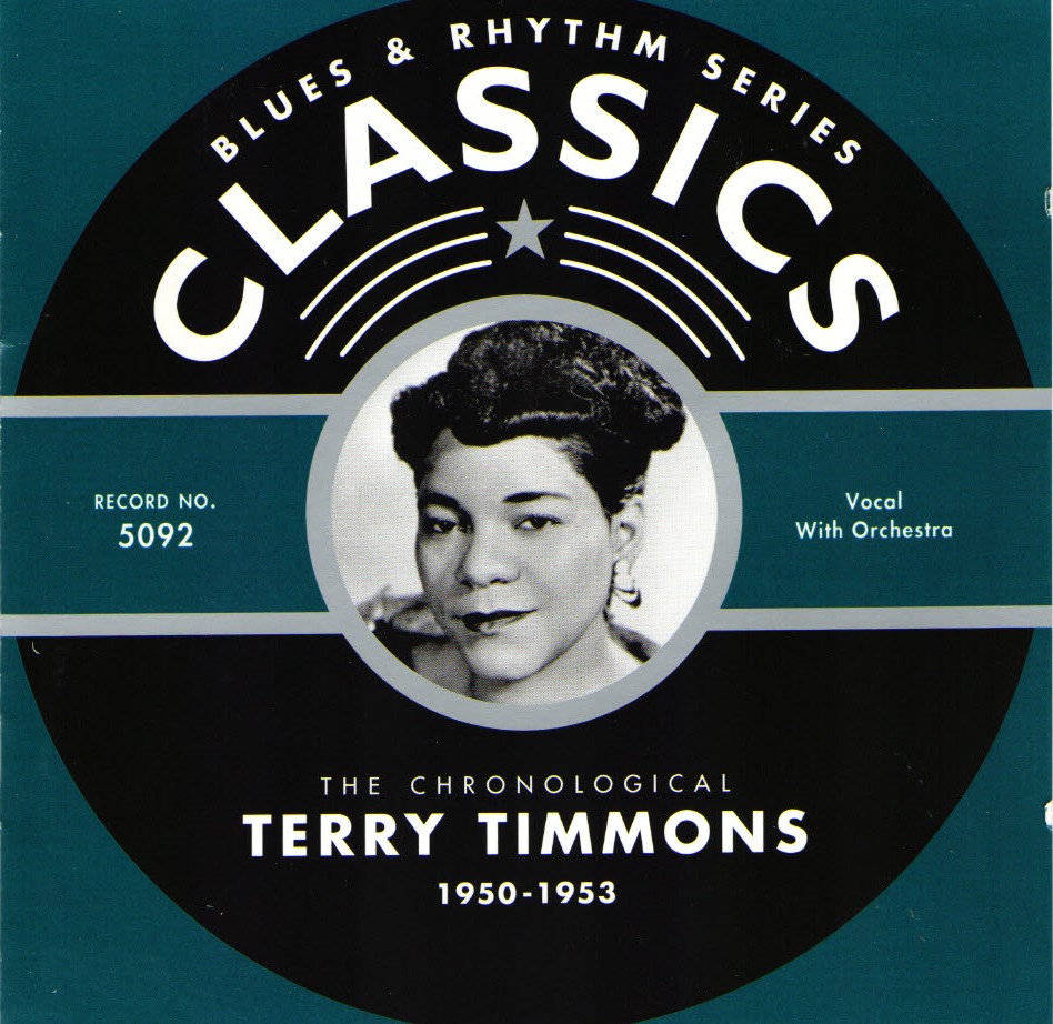 The Chronological Terry Timmons-1950-1953 (image for) The Chronological Terry Timmons-1950-1953