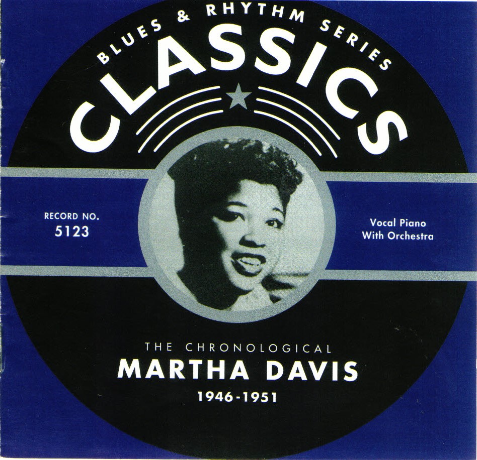 The Chronological Martha Davis-1946-1951 (image for) The Chronological Martha Davis-1946-1951