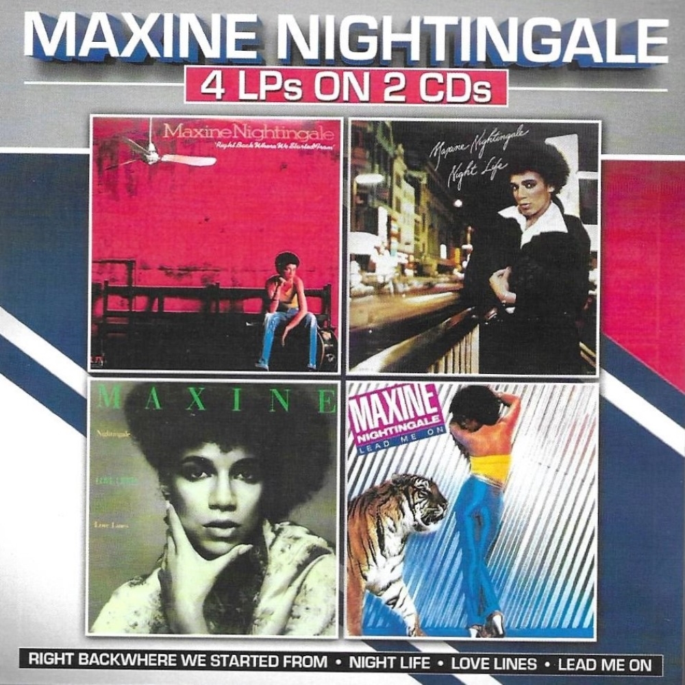 4 LPs on 2 CDs- Right Back Where We Started From-Night Life-Love Lines-Lead Me On (image for) 4 LPs on 2 CDs- Right Back Where We Started From-Night Life-Love Lines-Lead Me On