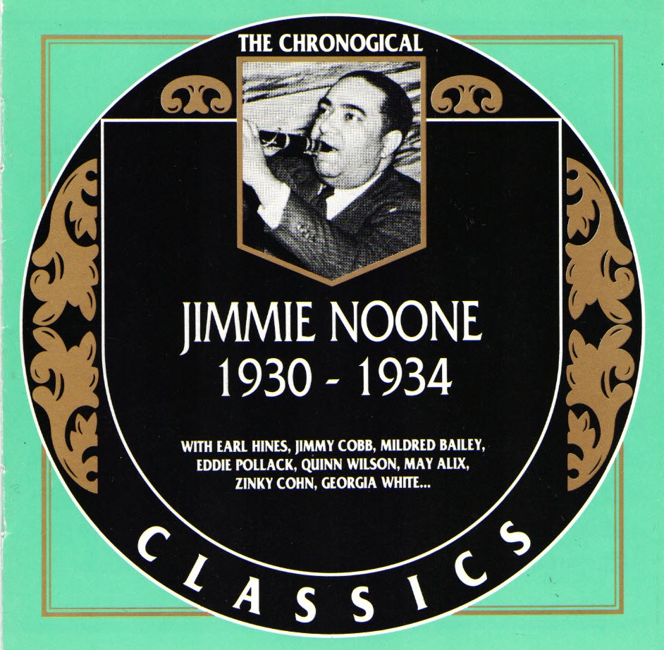 The Chronological Jimmy Noone-1930-1934 (image for) The Chronological Jimmy Noone-1930-1934