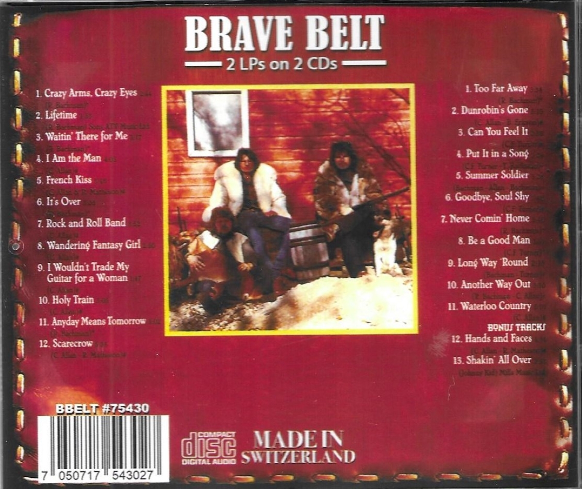 (image for) 2 LPs on 2 CDs-Brave Belt I / Brave Belt II (2 CD)