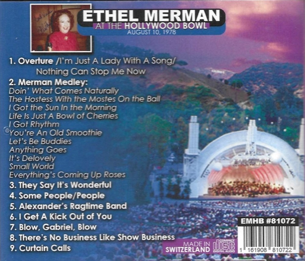 (image for) Live At The Hollywood Bowl, August 10, 1978